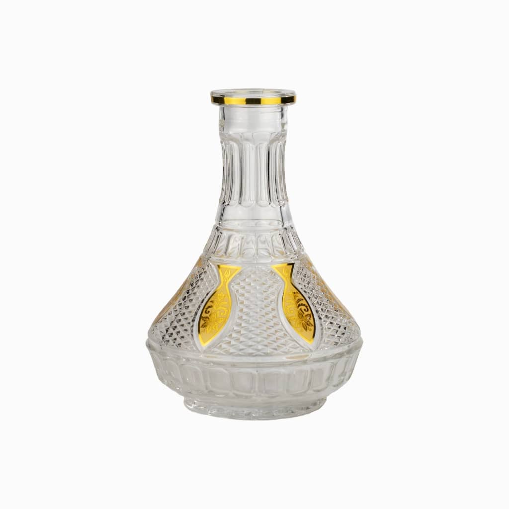 Base esculpida em peixe dourado grande