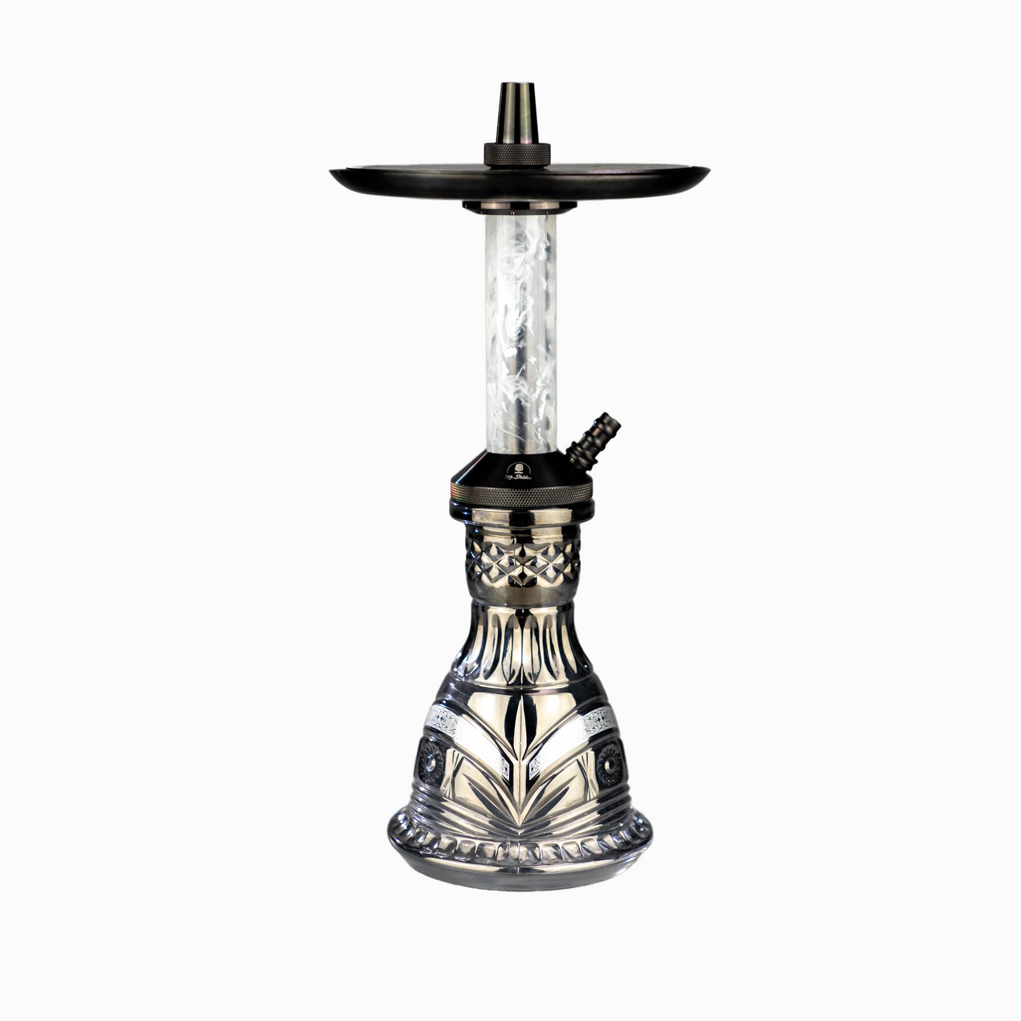 Base Micro Tallada Smoked Silver