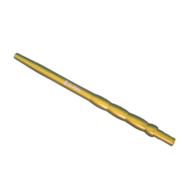 Bocal de alumínio dourado