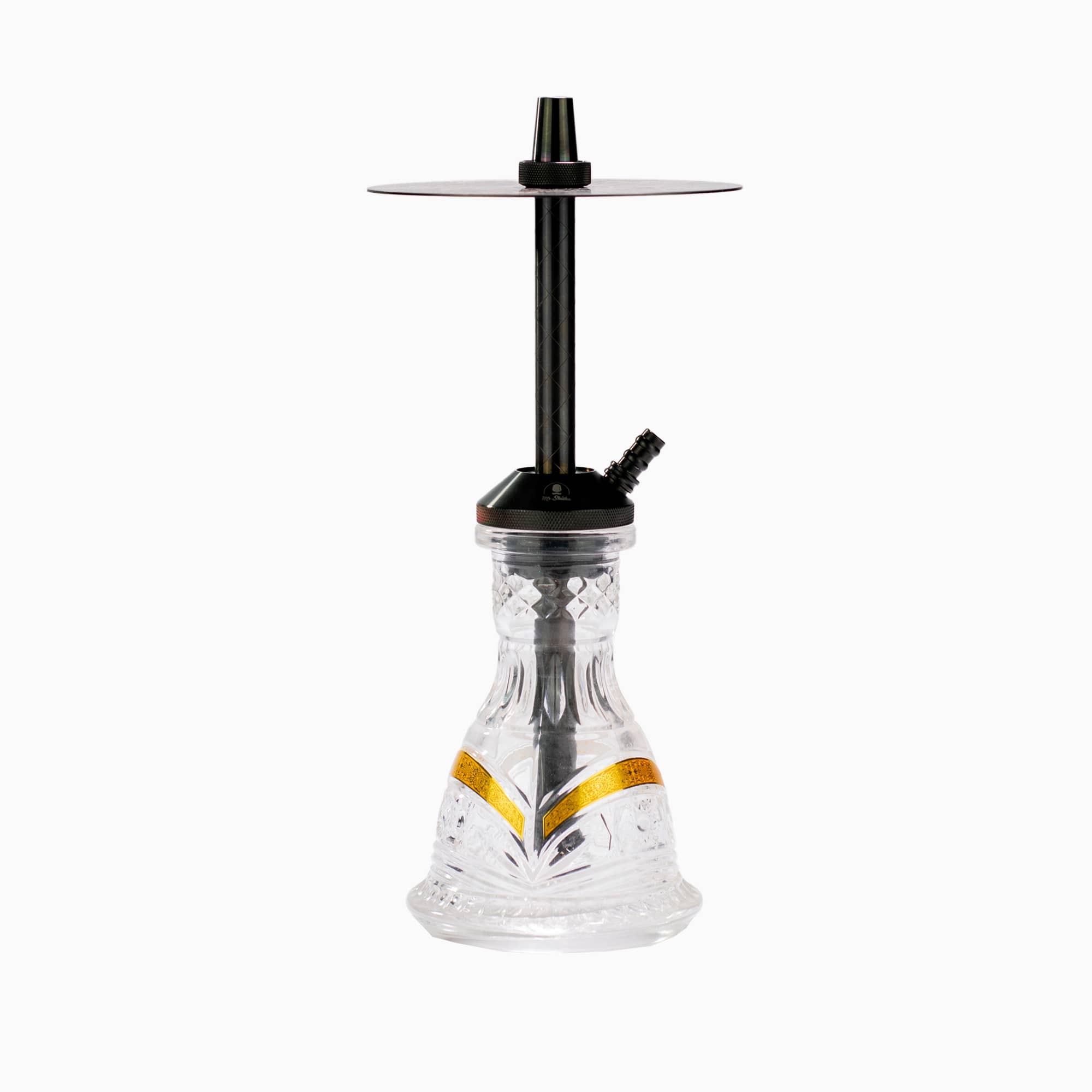 Clear Gold Micro Carved Base