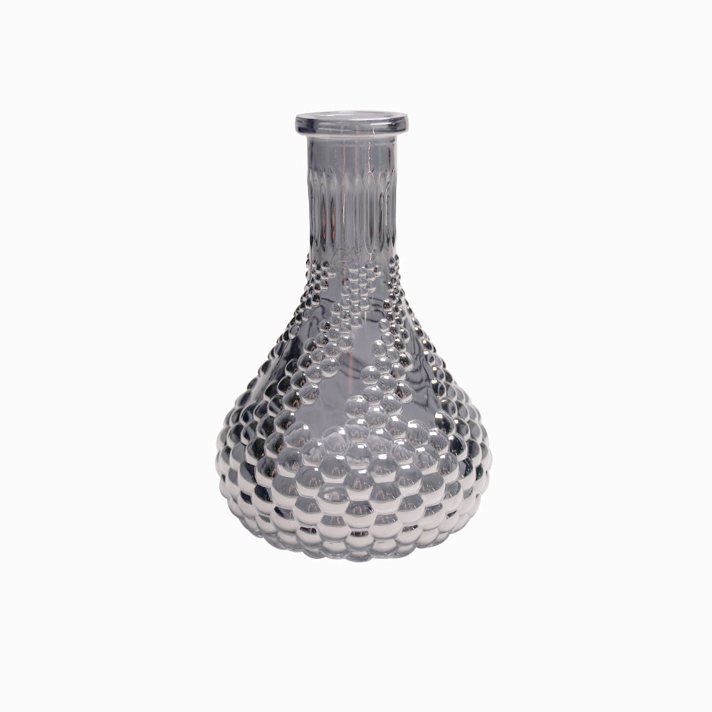 Grey Dot Carved Base