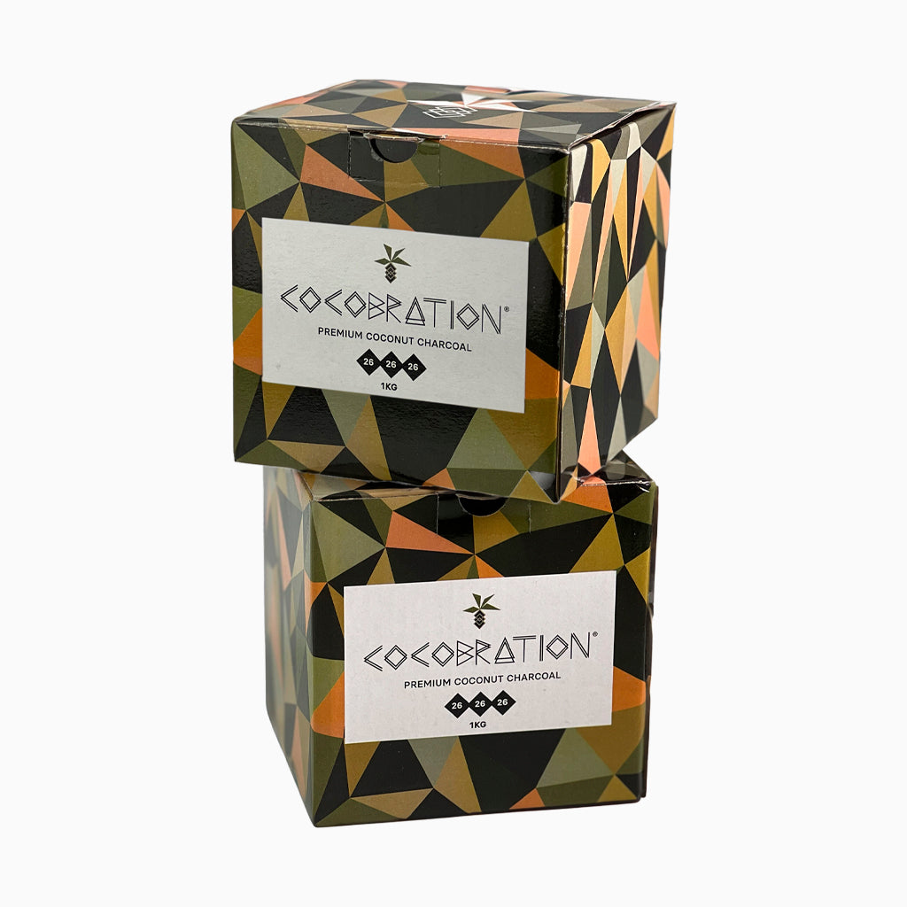 Carbón Cocobration Premium 1kg 26mm